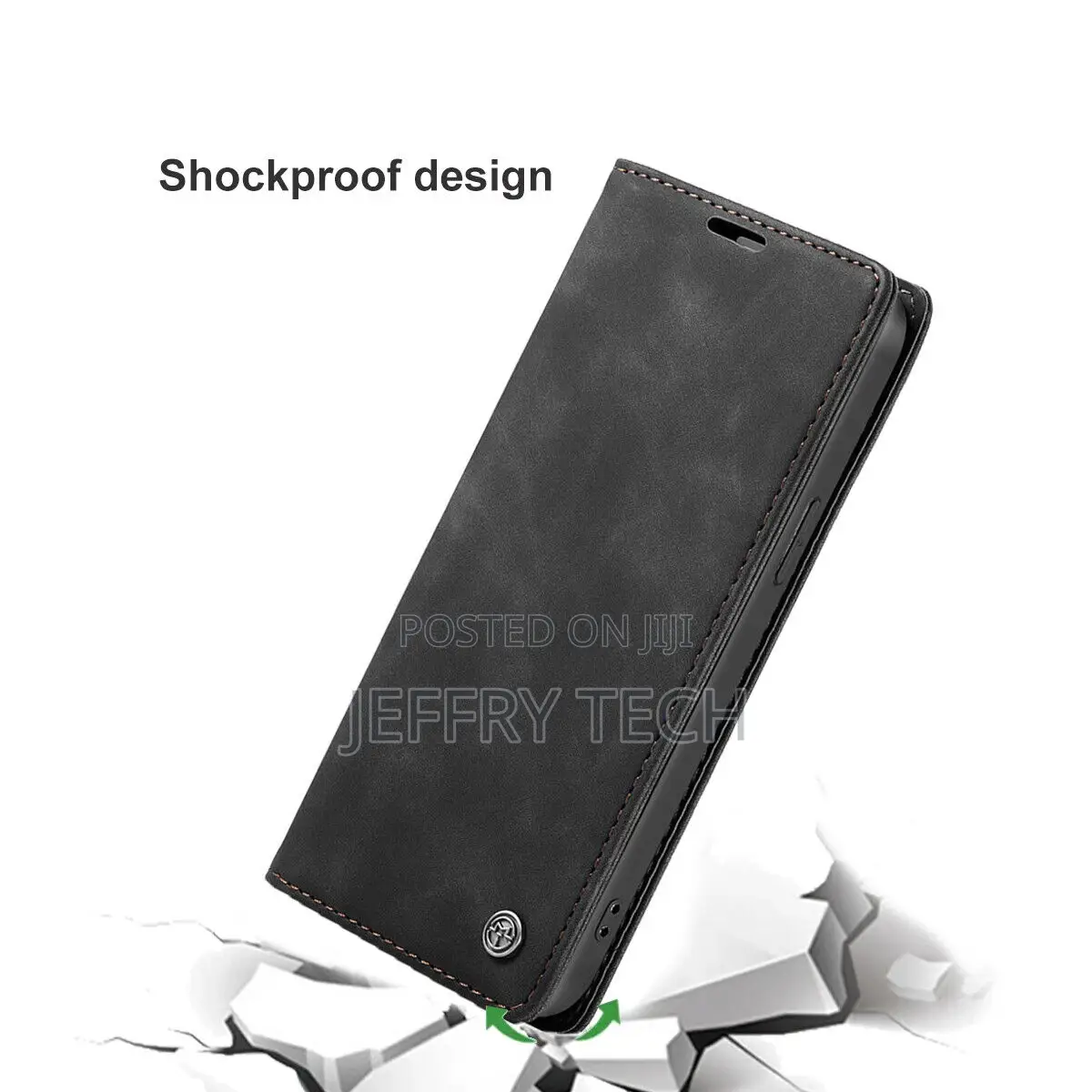 For iPhone 13 Case Magnetic Leather Wallet Cover