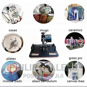 Heat Press Machine 8 in 1 Combo Set
