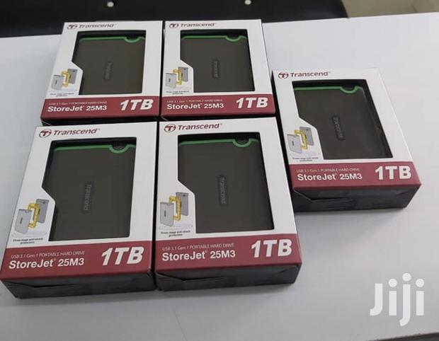 Transcend 1tb External Hard Drive - main view