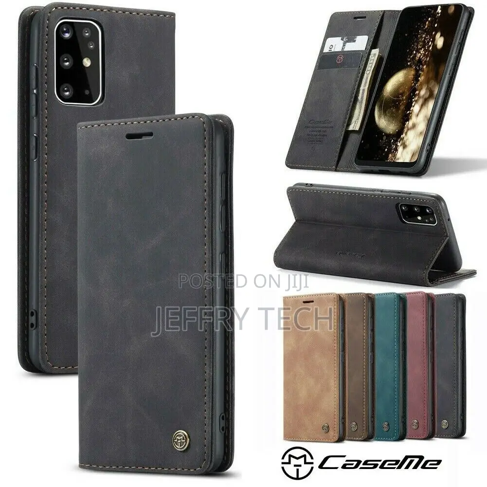 Samsung Galaxy A73 Caseme Magnetic Leather Wallet Card Cover