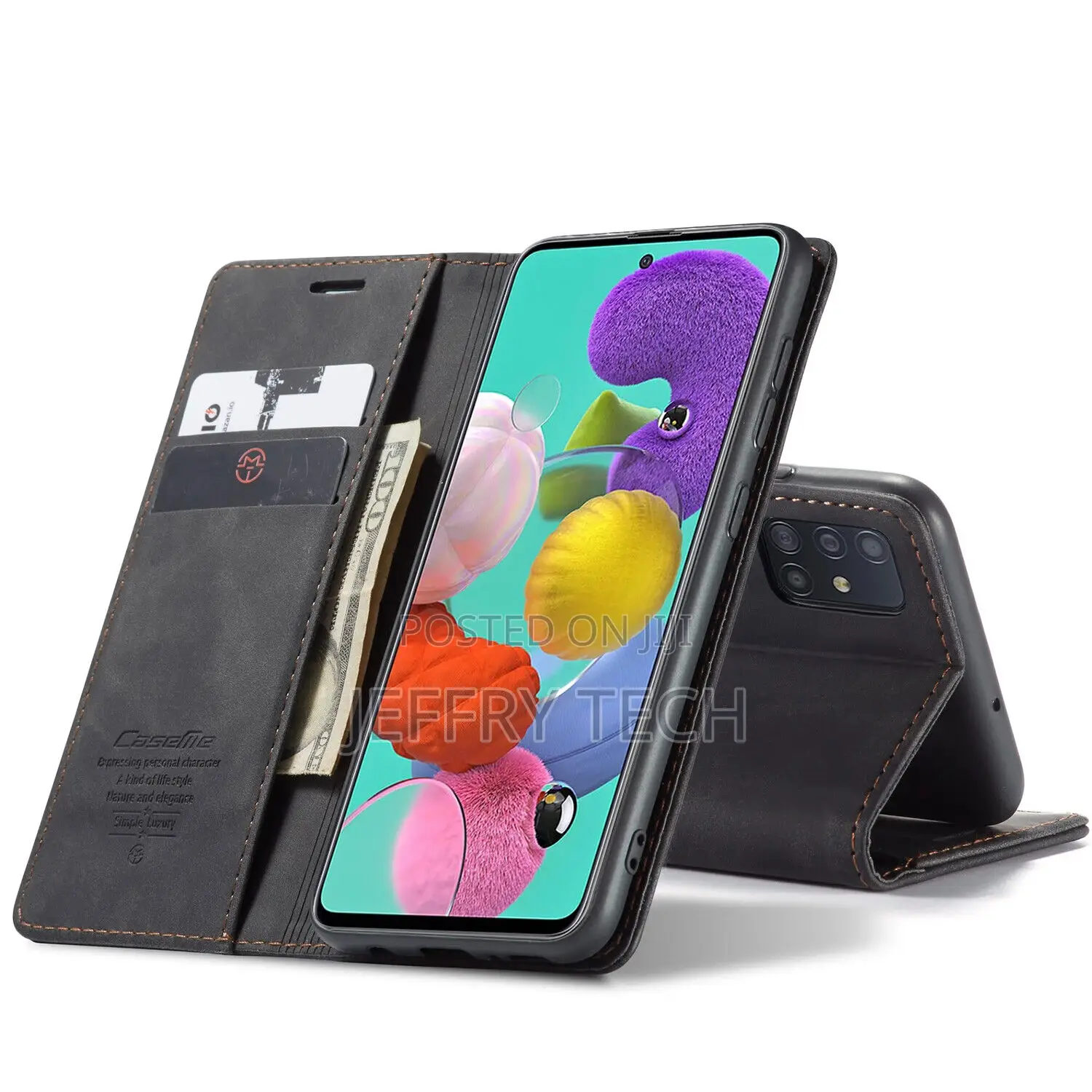 Case for Samsung Galaxy A51 A71 Flip Magnetic Case Protectiv