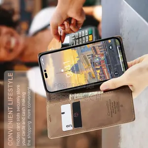 Caseme for Samsung Galaxy A70 Case , PU Leather Magnetic Wal