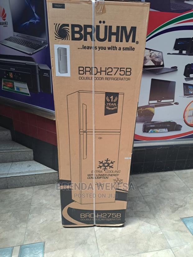 Bruhm BRD-275B Double Door Fridge, 275L - thumbnail 2