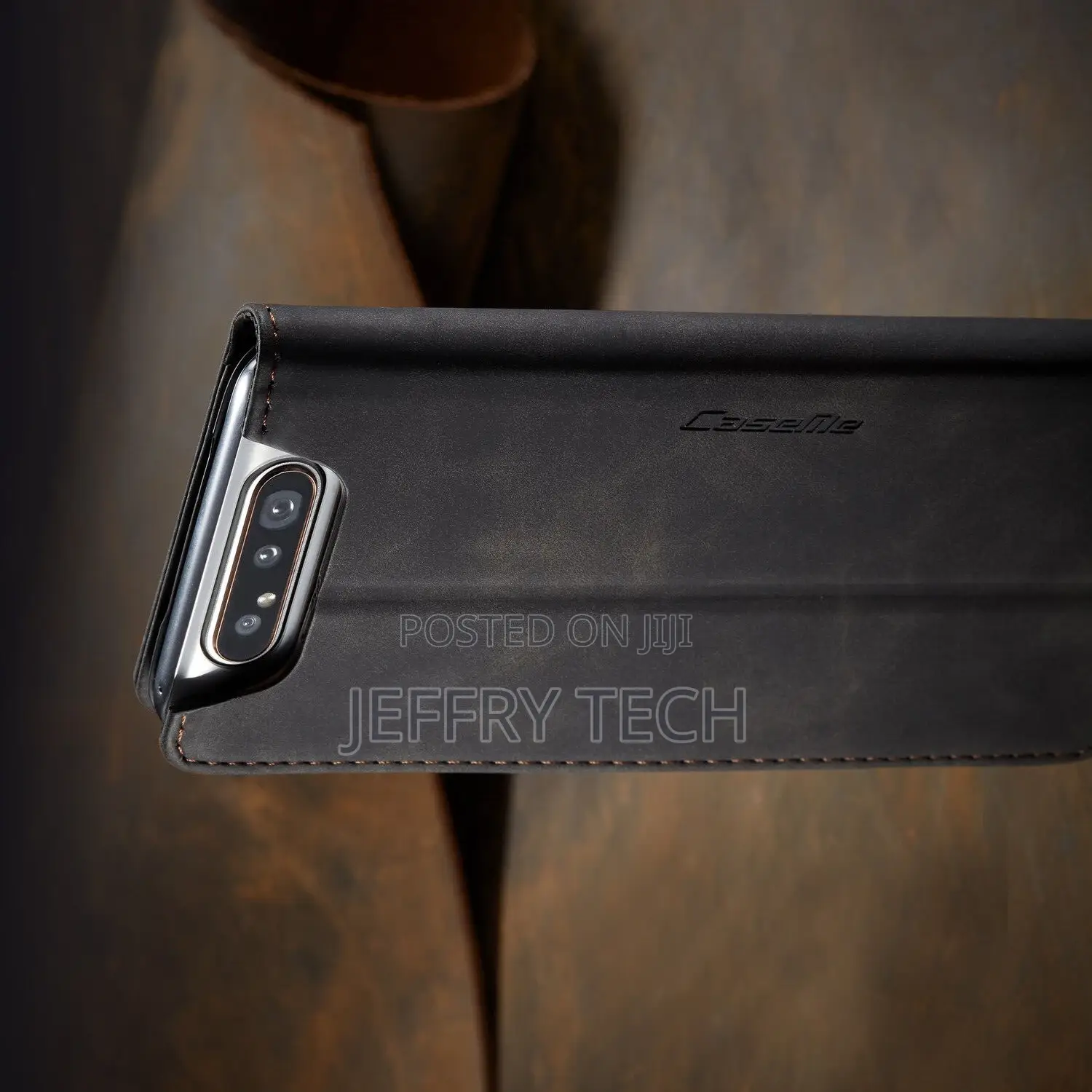 Caseme for Samsung Galaxy A80 Case Leather Magnetic Wall