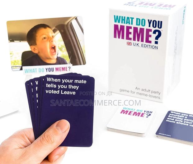 What Do You MEME Party Game - main view