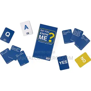 Do You Know Me Card Game
