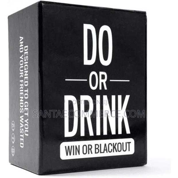 Do or Drink Card Game - main view
