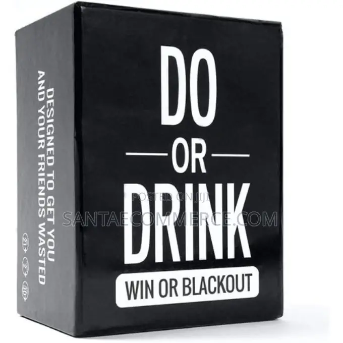 Do or Drink Card Game