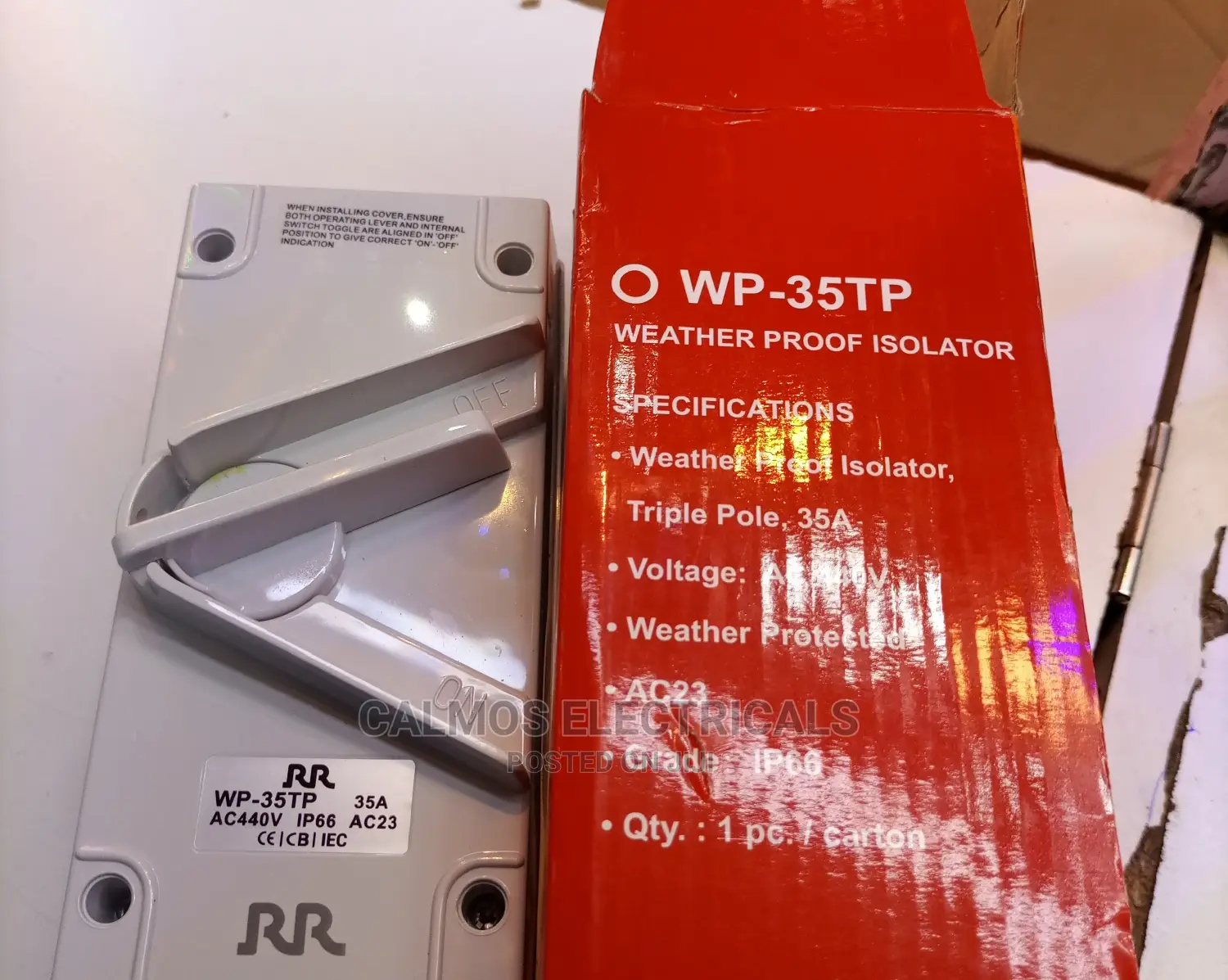 Weather Proof Isolator