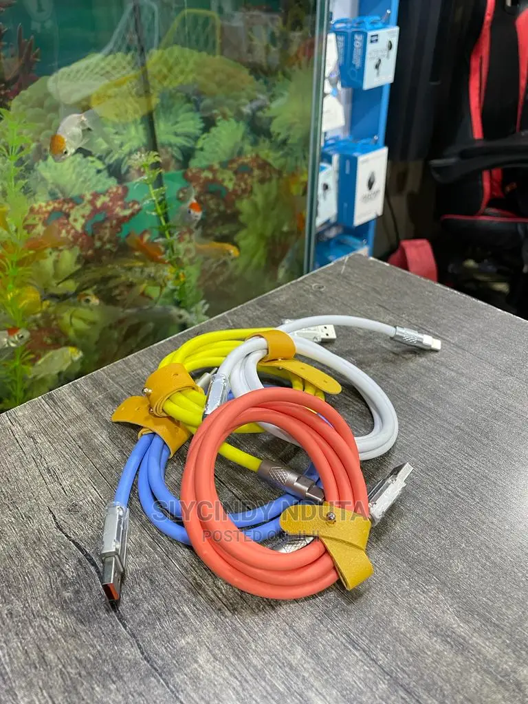 Coloured Usb Cable to Type C Cable (New)