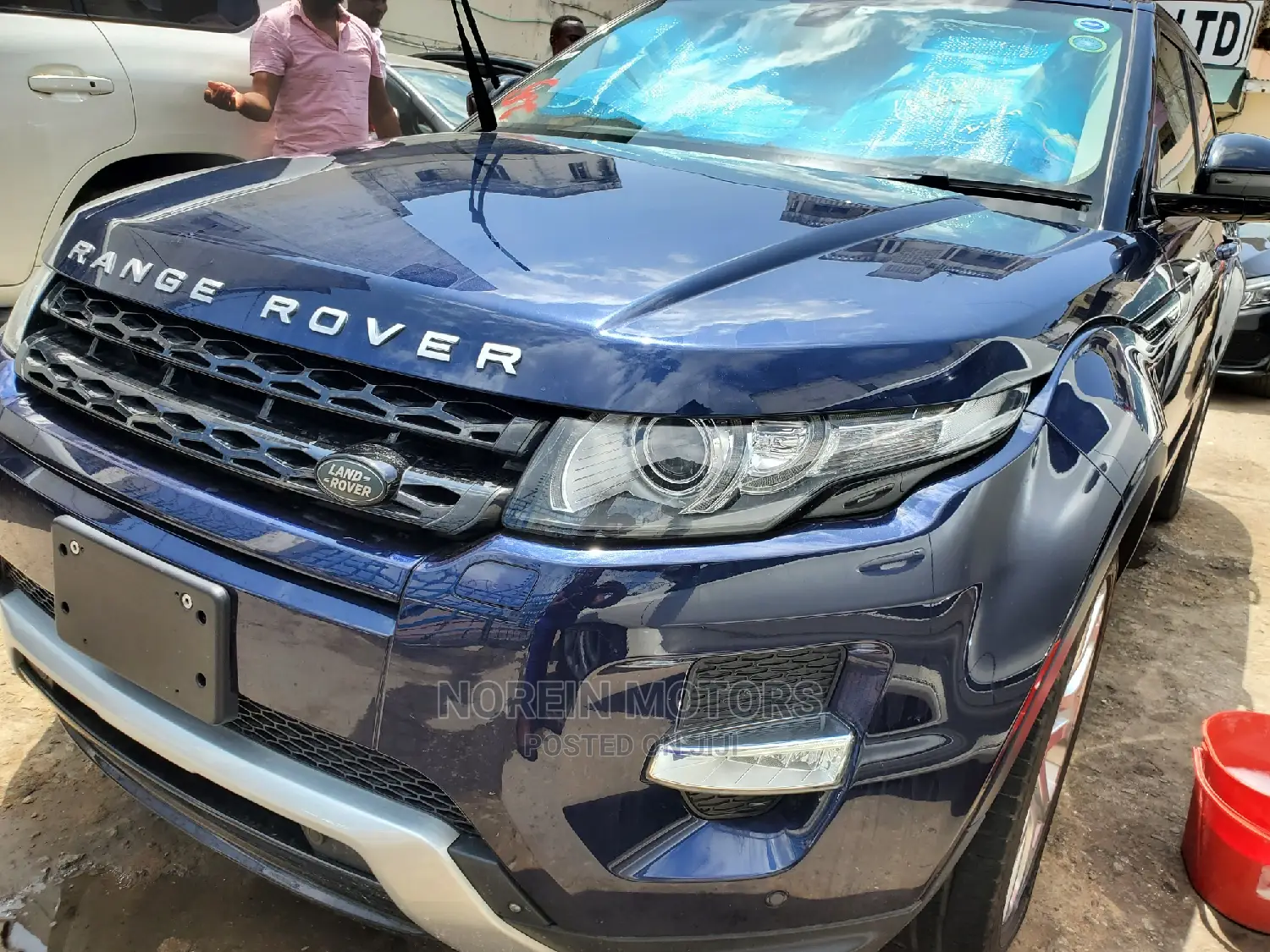 Land Rover Range Rover Evoque 2015 Blue