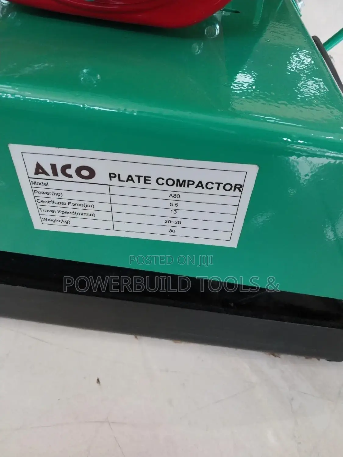 Aico Plate Compactor 90kgs