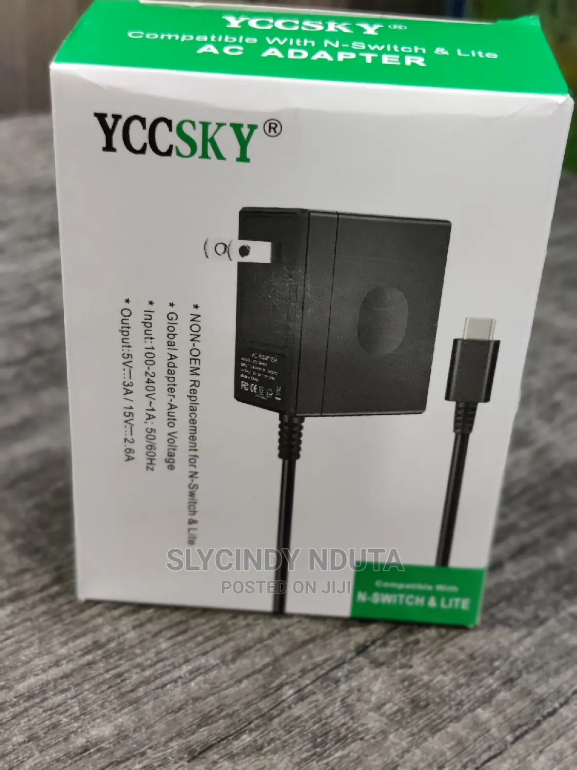 AC Adapter Compatible With N-Switch Lite(New)
