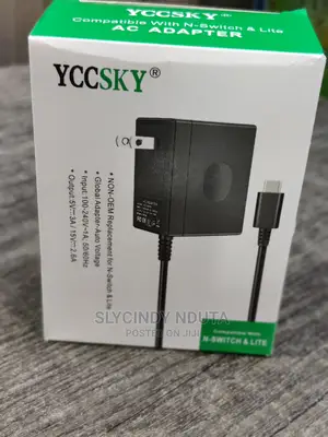 AC Adapter Compatible With N-Switch Lite(New)