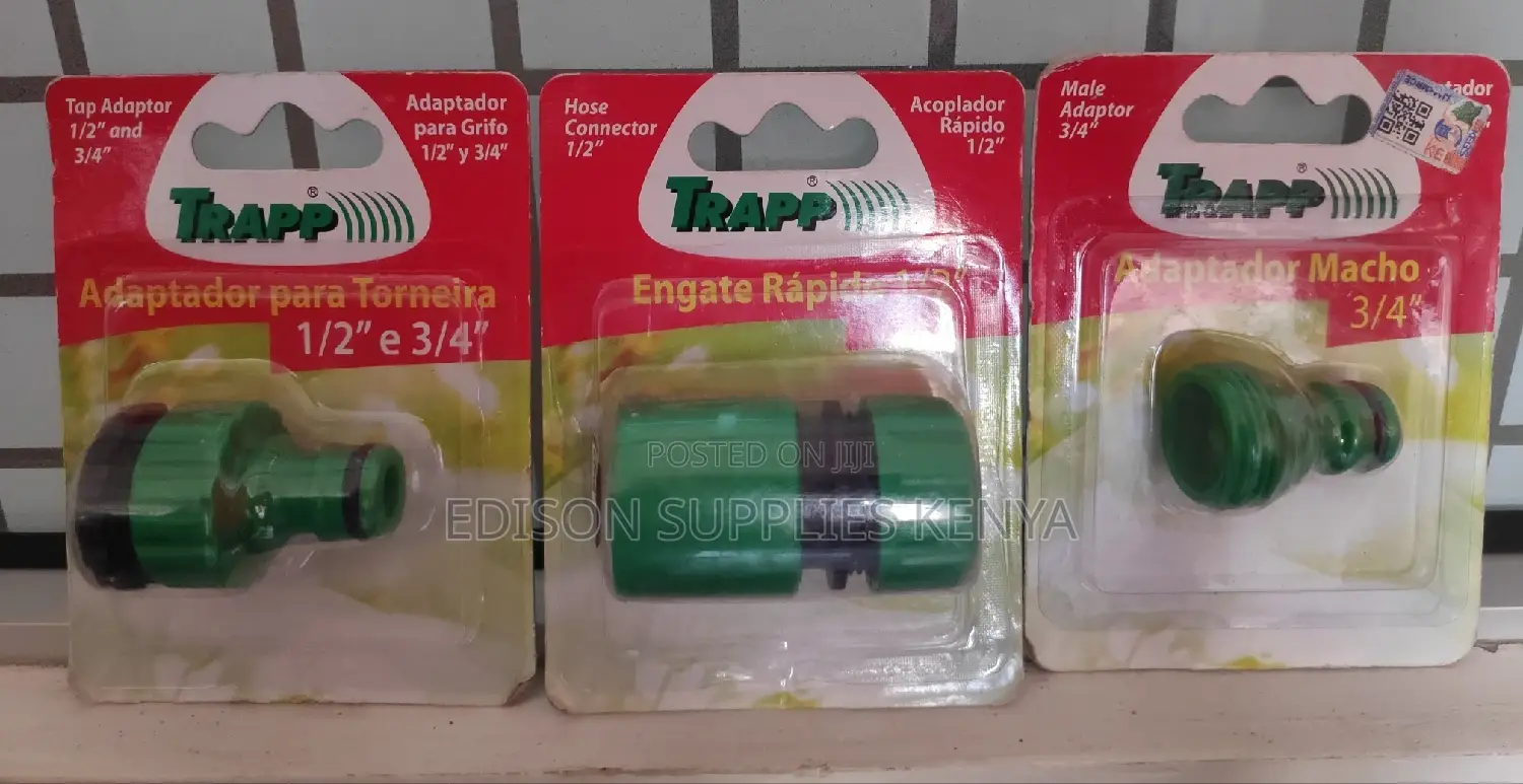 Hose Connectors Set Brazil 1/2" Hose Pipe Connectors 3/4"