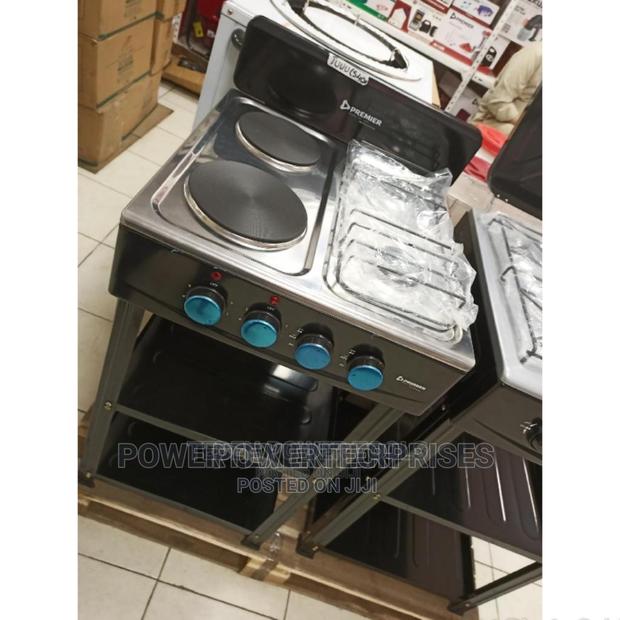 Restocked 2gas+2 Electric Table Top Cooker With Stand  - main view