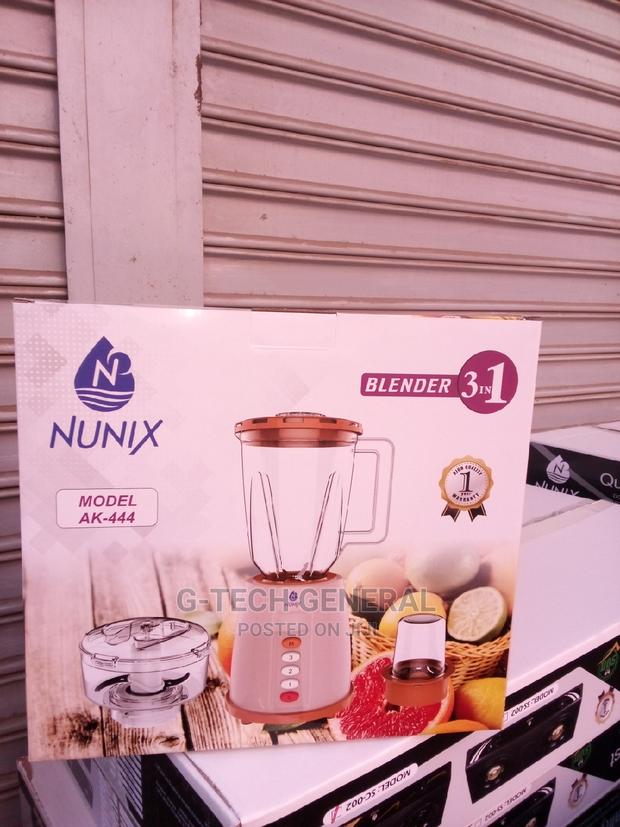 Nunix 3 in 1 Blender, Grinder Chopper Model. - main view