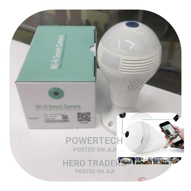 Home Security Wifi Bulb Camera-Fisheye Camera - main view