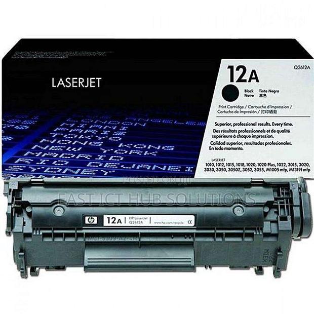 HP 12A Black Laser Jet HP Toner Cartridge