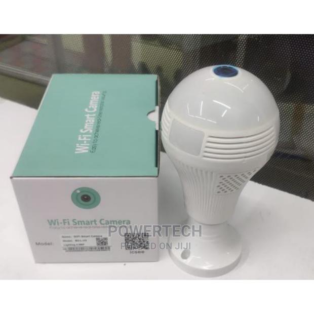 **Home Security Wifi Bulb Camera-Fisheye Camera - main view