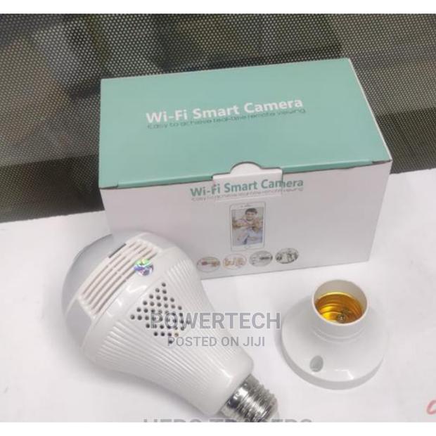 Home Security Wifi Bulb Camera-Fisheye Camera , - main view