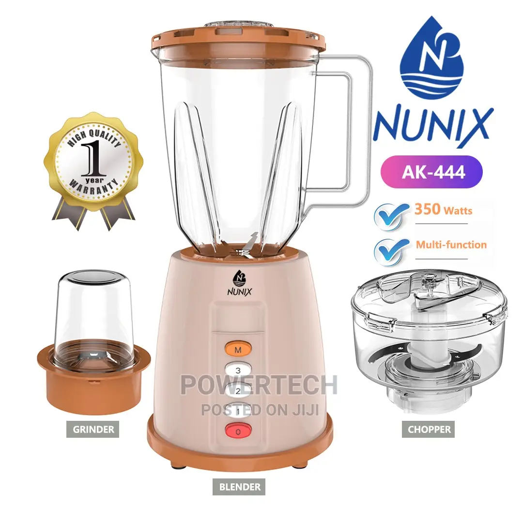 3 in 1 Blender With Free Food Chopper;