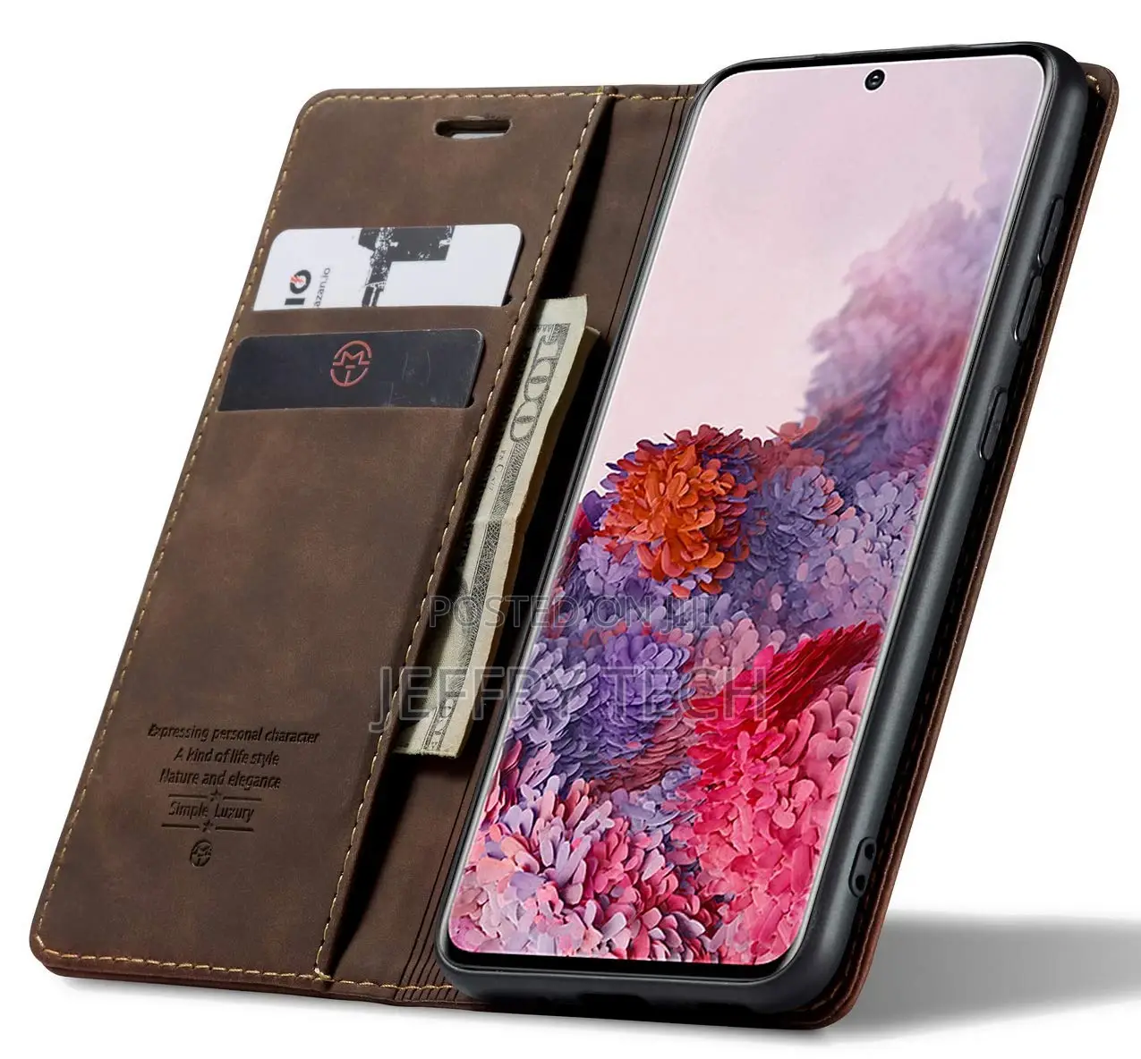 Samsung Galaxy Note 10 Lite Case Cover P.U Leather Flip Bac