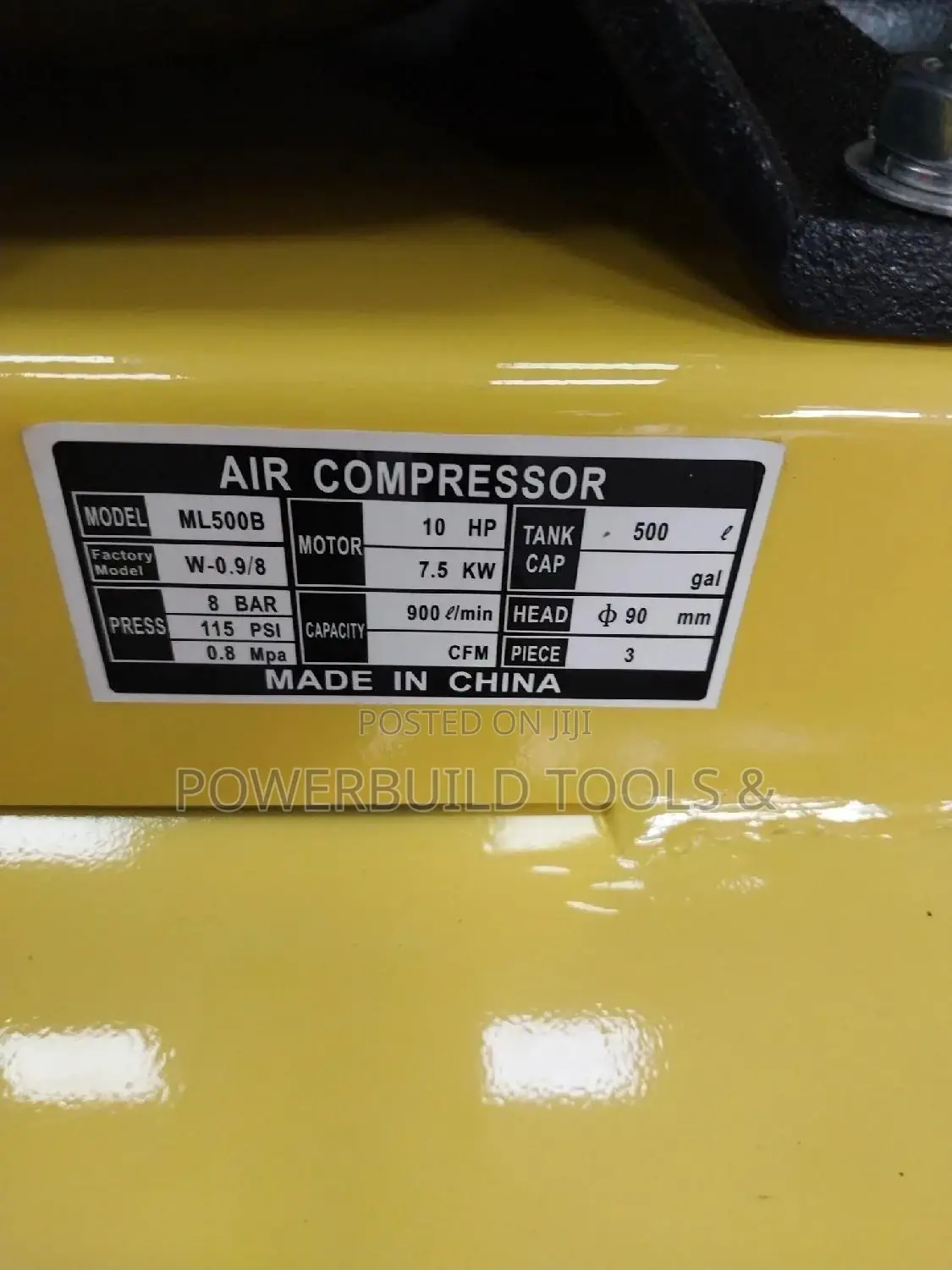 500L Electric Milano Compressor