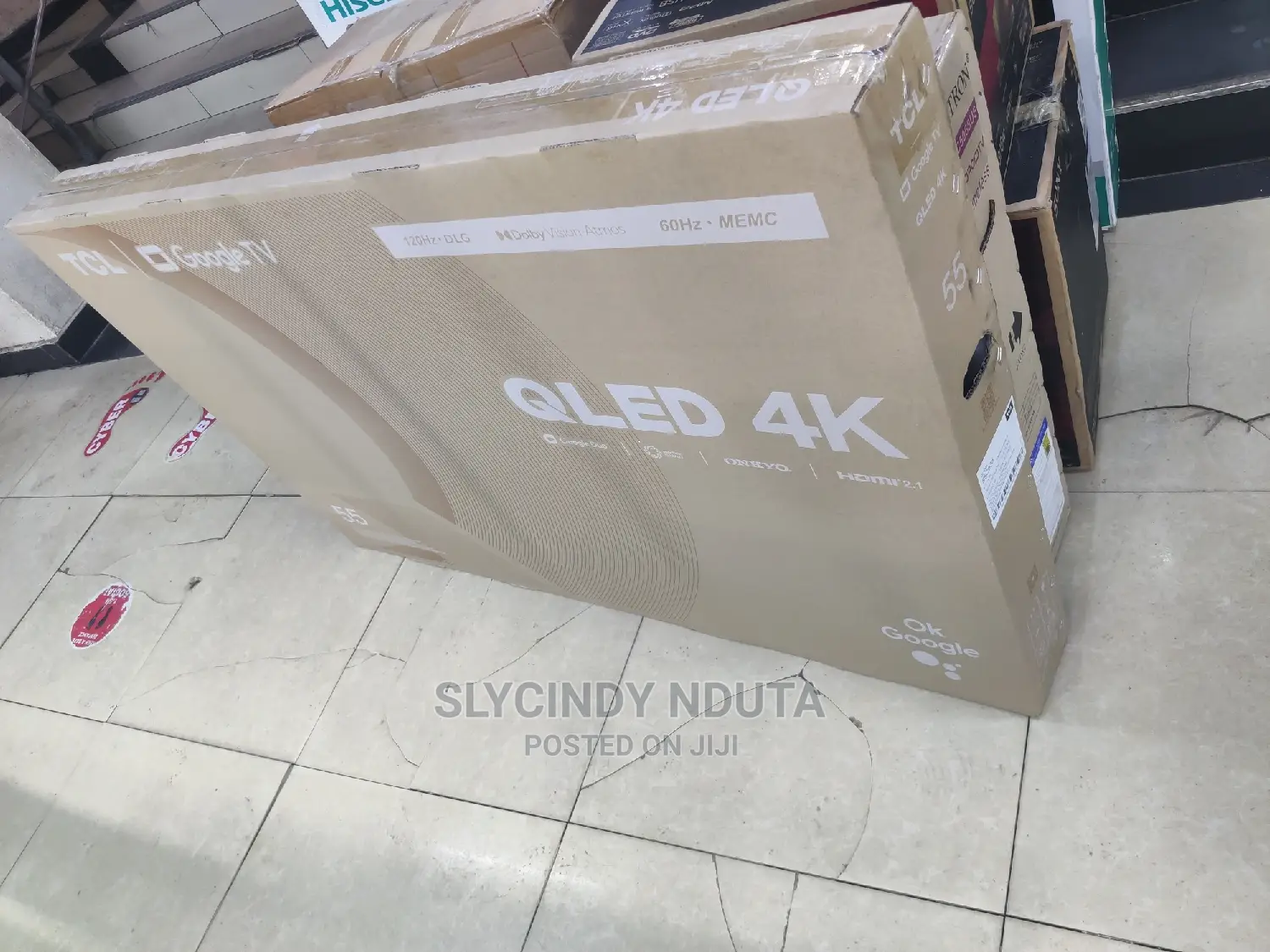 TCL 55"Qled Google Tv(New)