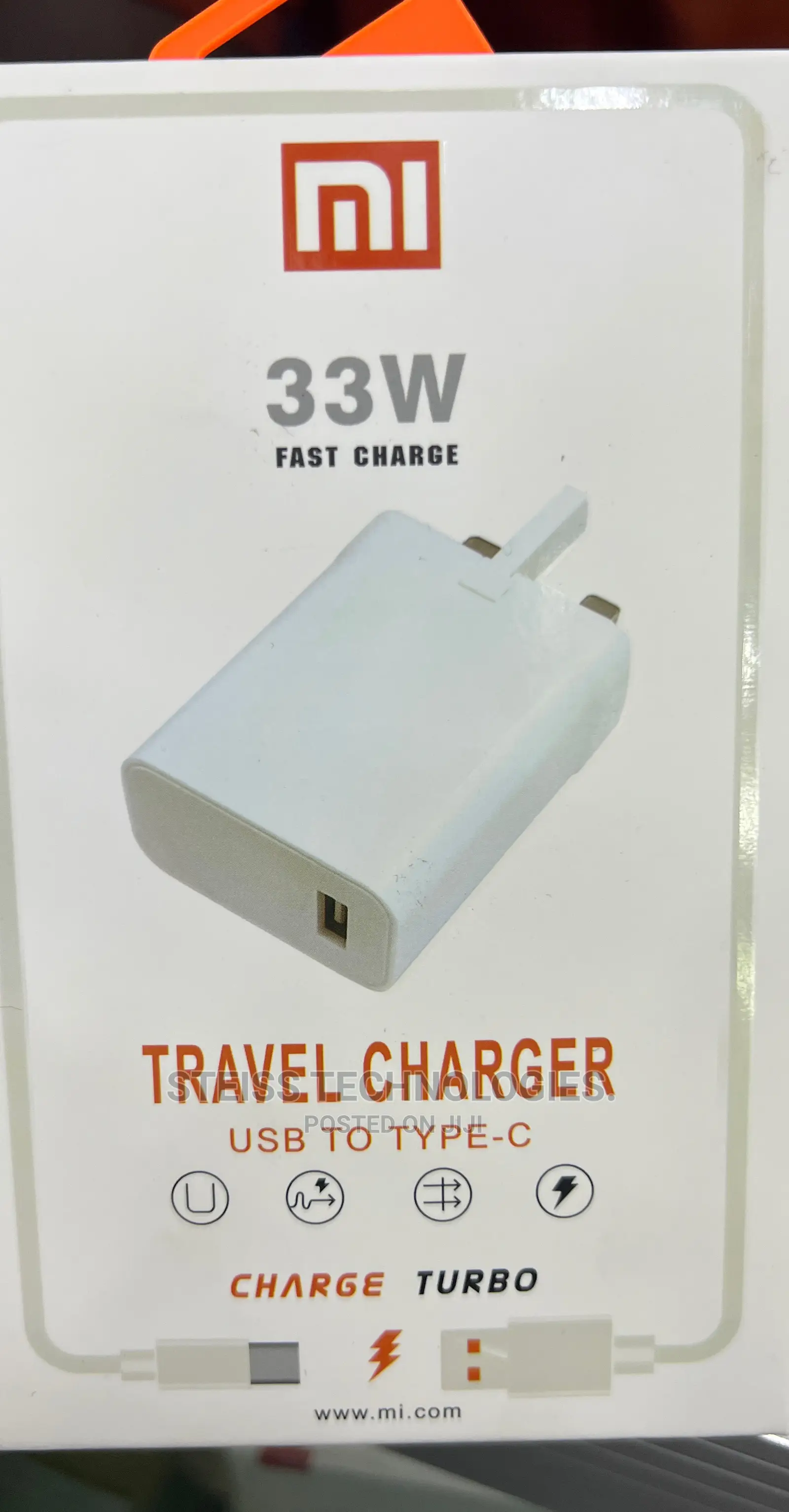 Redmi Type C Fast Charger.