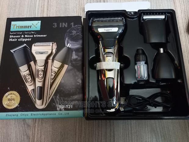 Trimmer X 3in1 Electric Rechargeable Shaver / Hair Trimmer