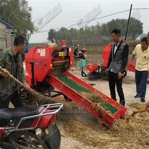 Green Hay Baling and Wrapping Machine - thumbnail 2