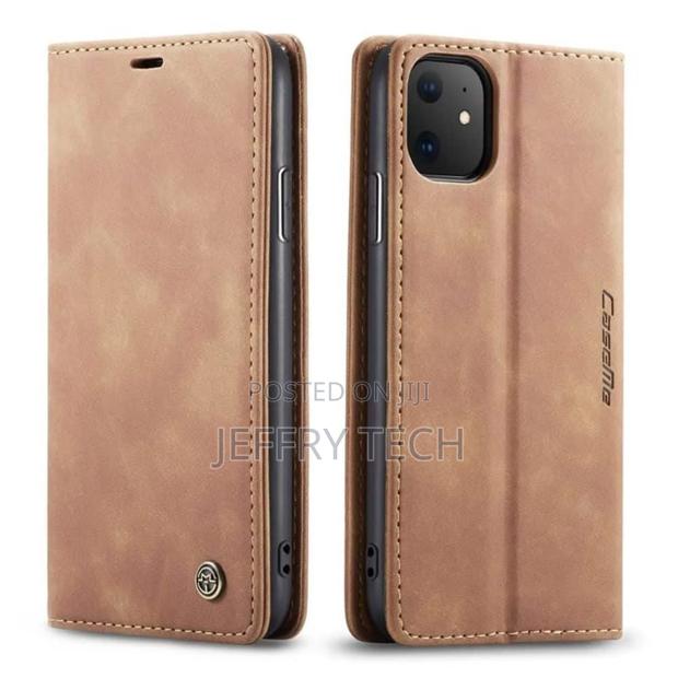 iPhone 11, Caseme Wallet Case – Brown