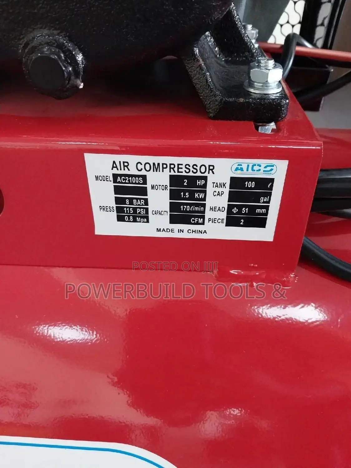 Aico 100L Electric Compressor
