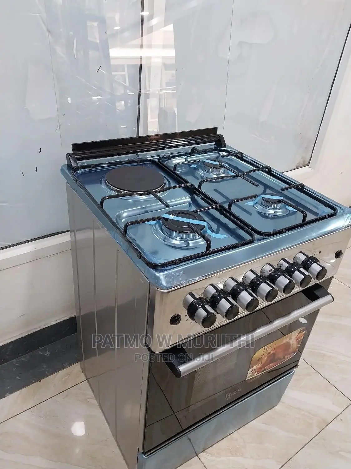 Cooker, Roch Standing 60×60 3+1 Electric Oven