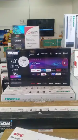 Vision Plus 43′′ Frameless V+ Os Smart Tv (Vp8843kv) -