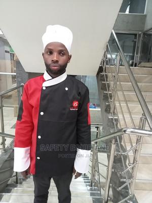 Black and Red Chef Jackets - thumbnail 2