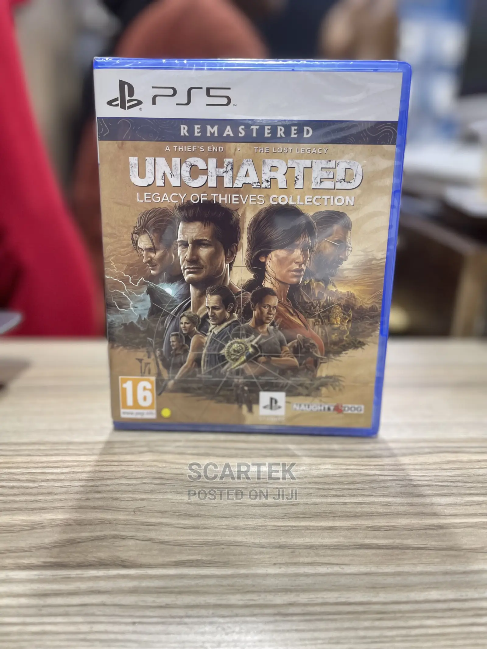 Ps5 Uncharted Remastered Legacy of Thieves (New)