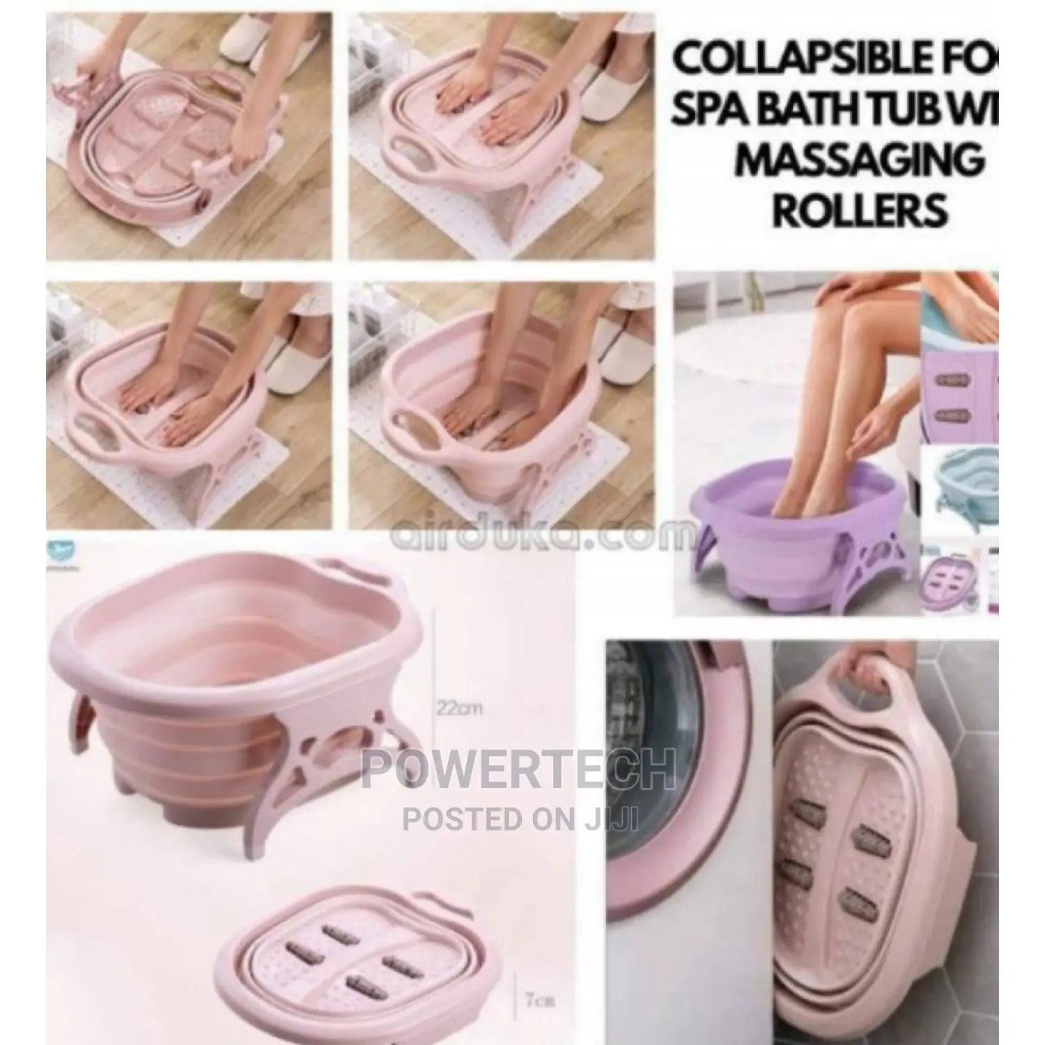 Collapsible Footbath Massager