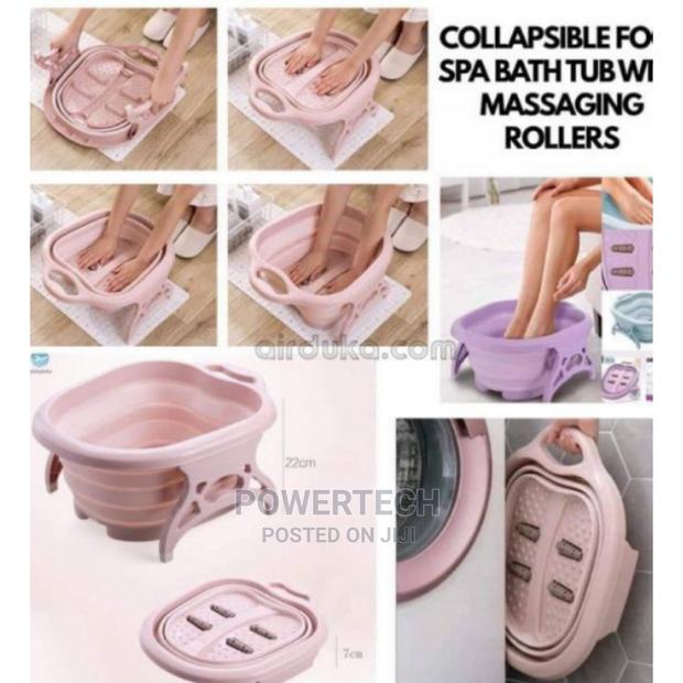 Collapsible Footbath Massager - main view