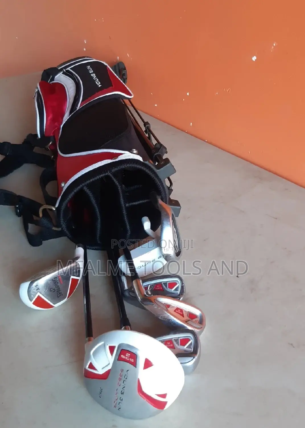 Golf Sets Bag- 7-12yrs Dunlop Junior Complete Full Set Ex-uk
