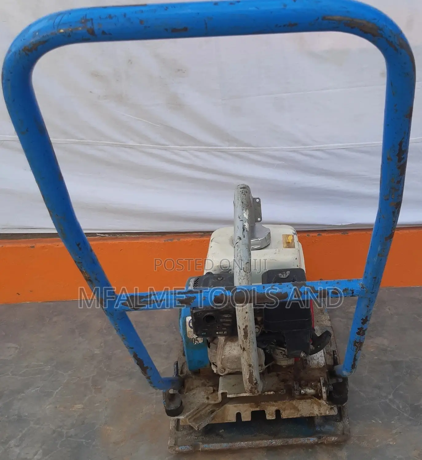 Compactor Plate 2015 Honda Gx Petrol 75kg Ex-Uk