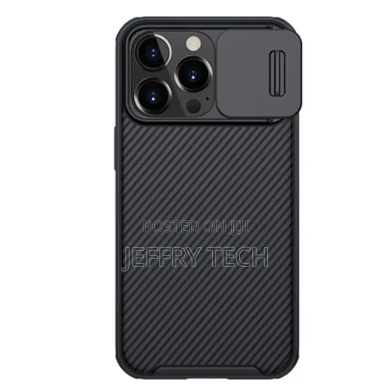 NILLKIN Camshield Pro Case for iPhone 14 Pro Max Blue