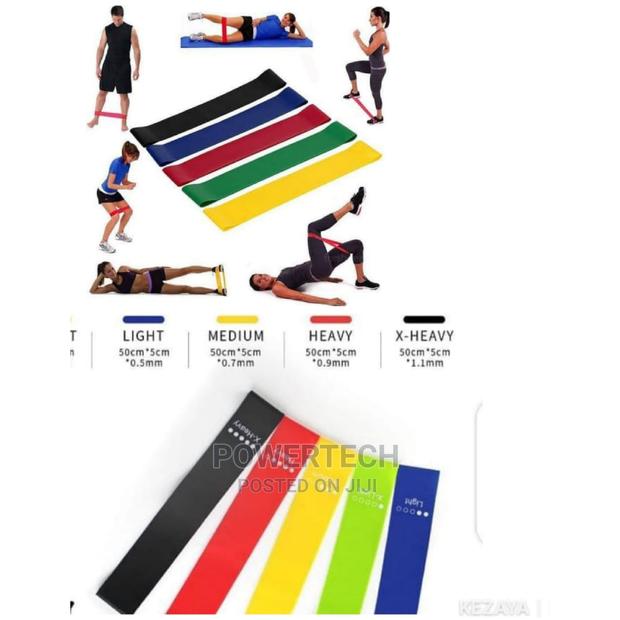 5 Set Resistance Bands - main view