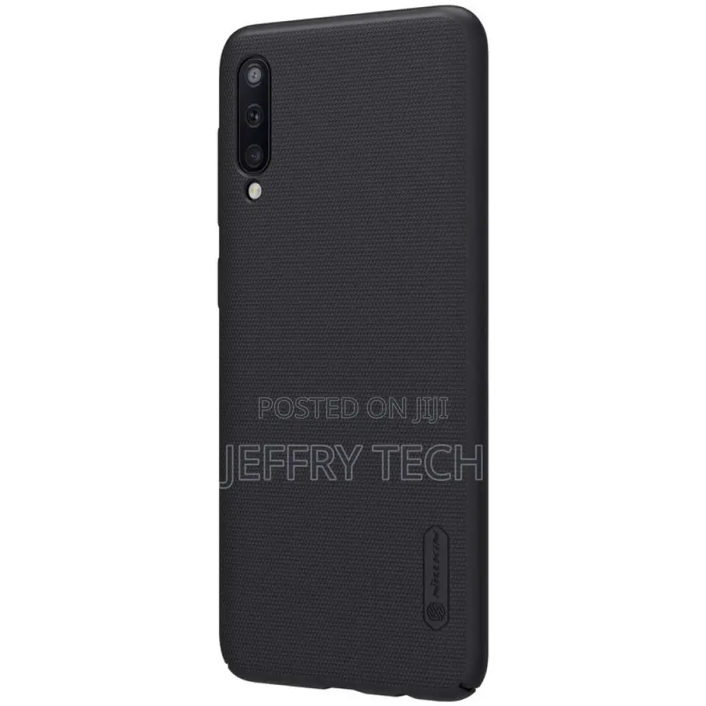 Nillkin Back Cover for Samsung Galaxy A50 (Poly Carbonate/Bl