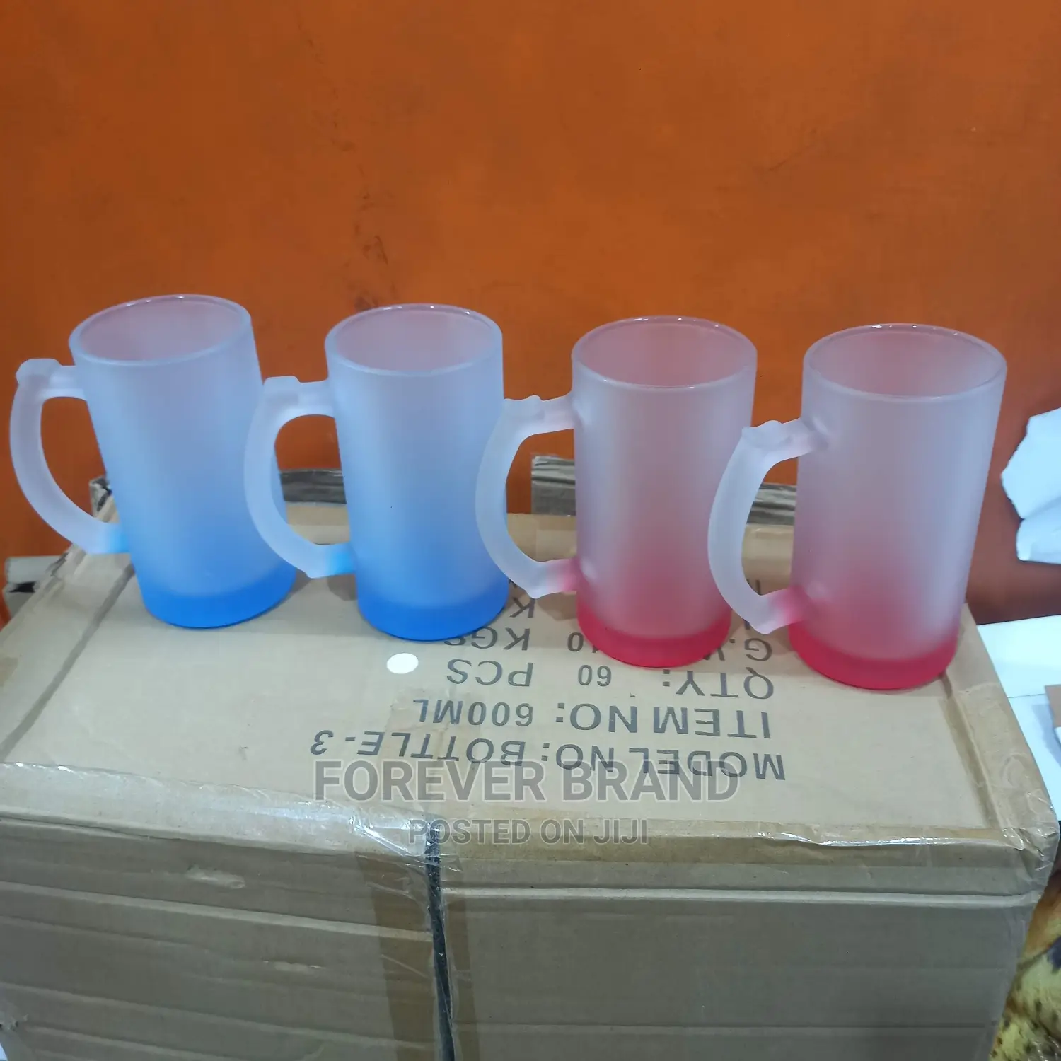 Coloured Frost Mugs