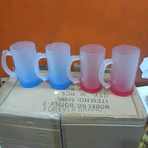 Coloured Frost Mugs