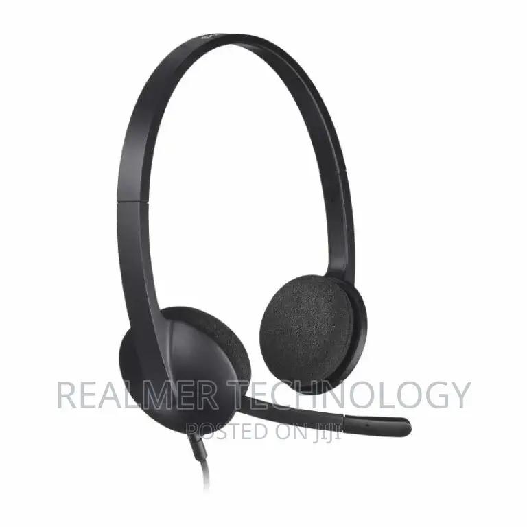 Logitech USB Headset H340, Stereo, USB Headset For Windows
