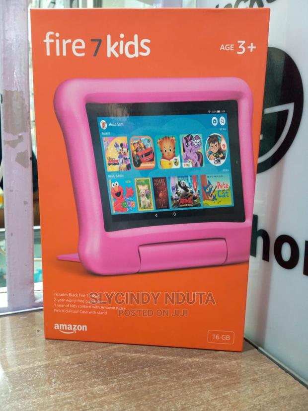 New Amazon Fire 7 16 GB Pink - thumbnail 3
