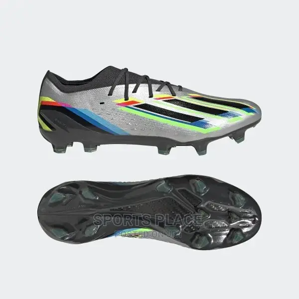 Adidas X Speedportal.1 Silver Metallic Gray Football Boots
